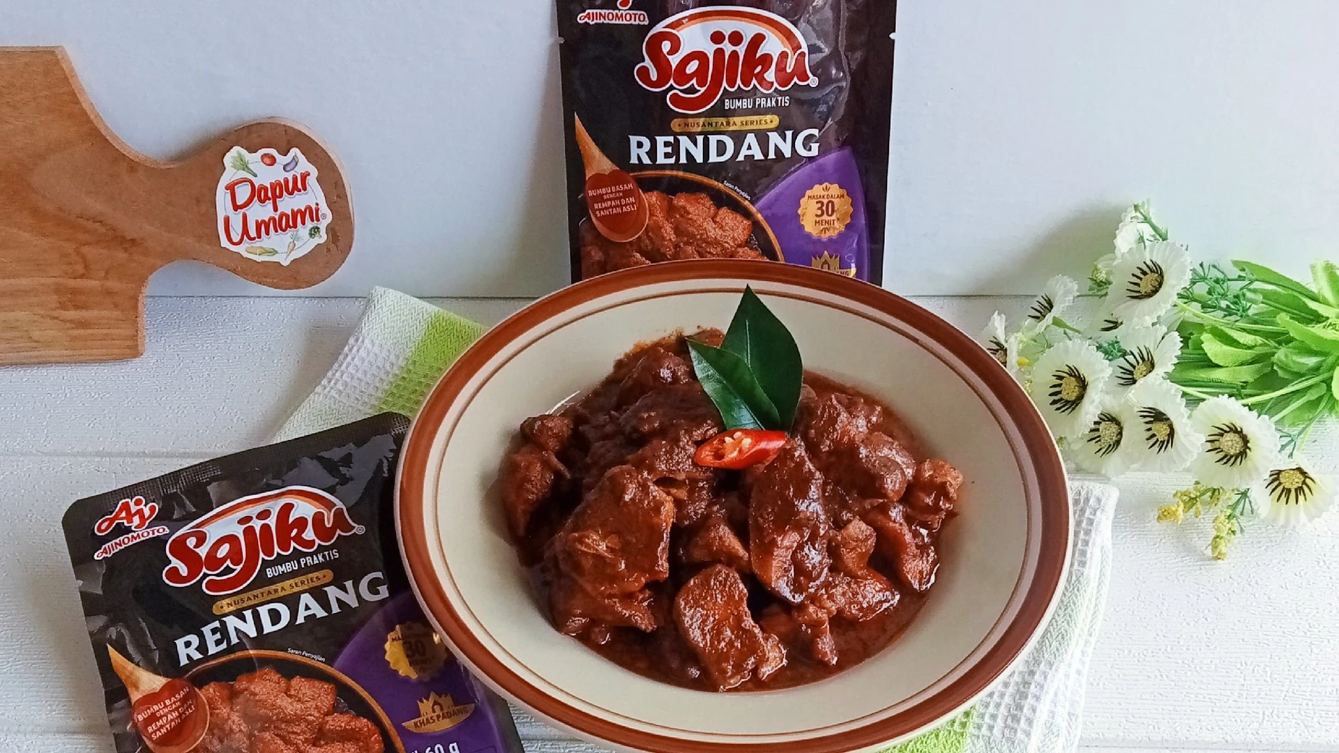 Rendang Ayam Sajiku. 