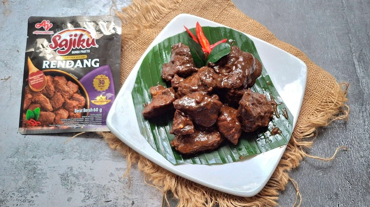 Rendang Daging Sapi ala Sajiku