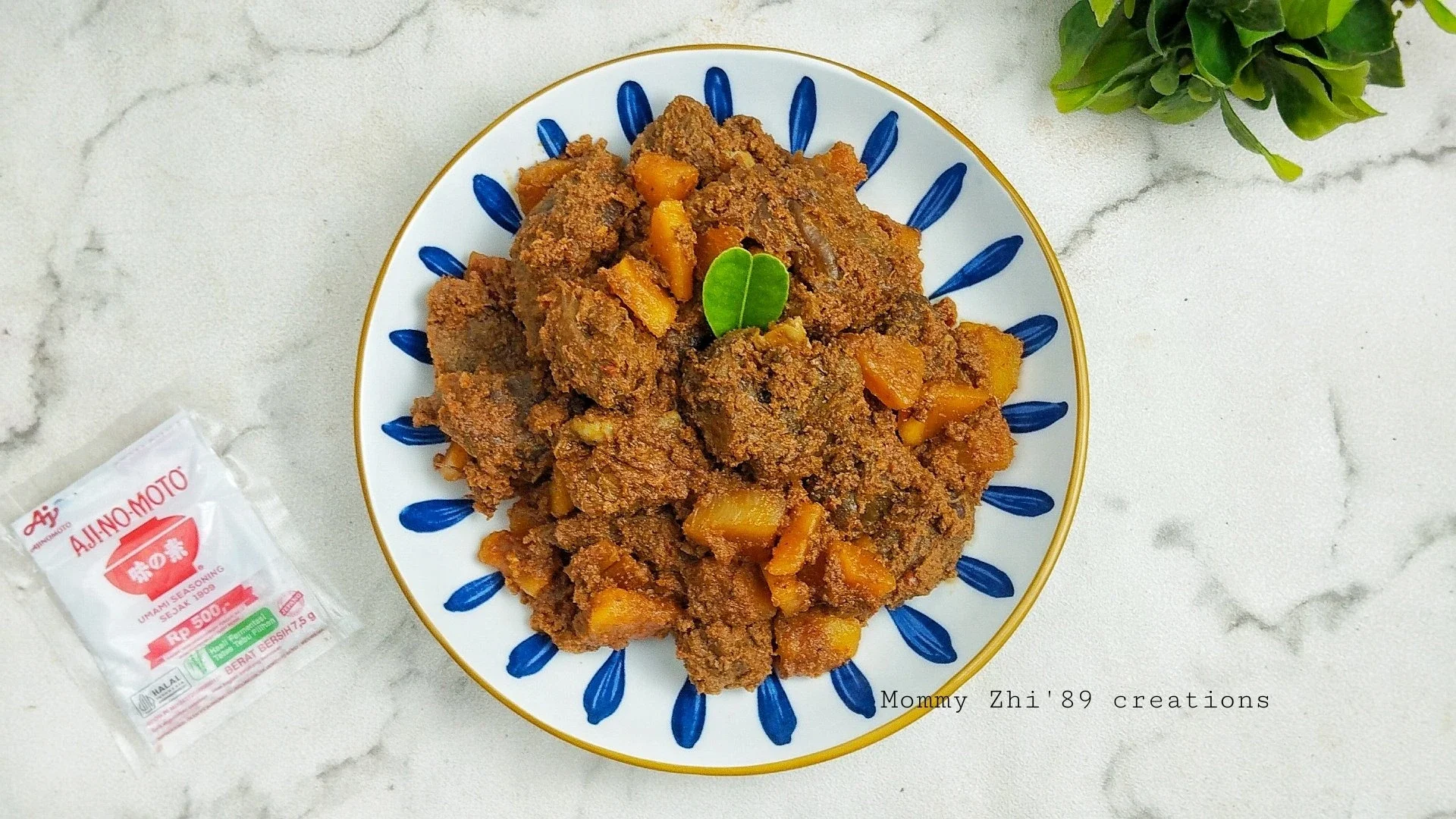 Rendang Daging & Singkong