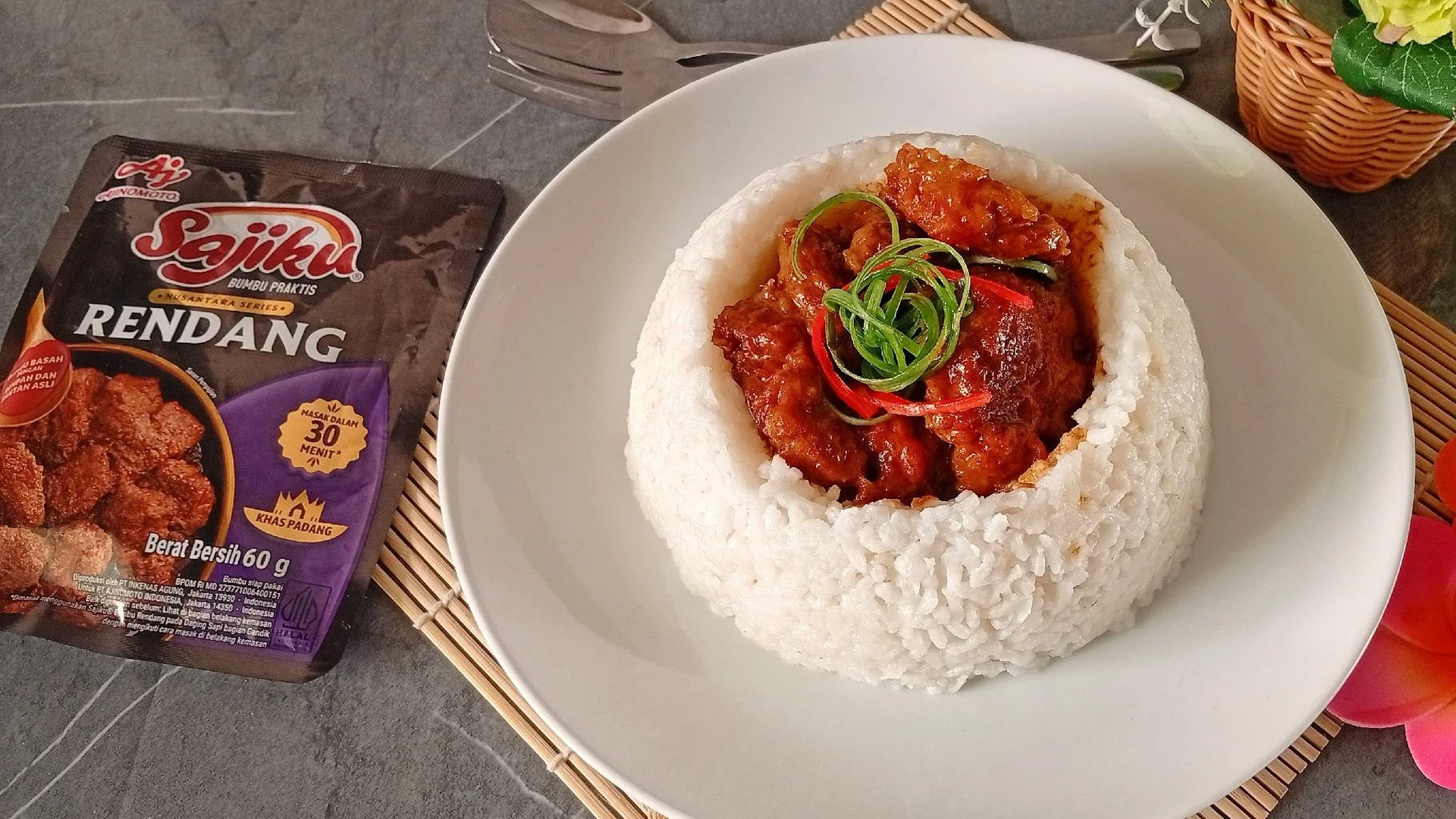 Rendang Jamur Tiram #KreasiSerbaJamur