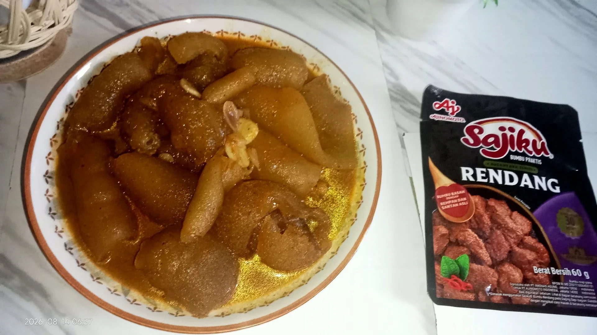 Rendang Kikil SAJIKU ®