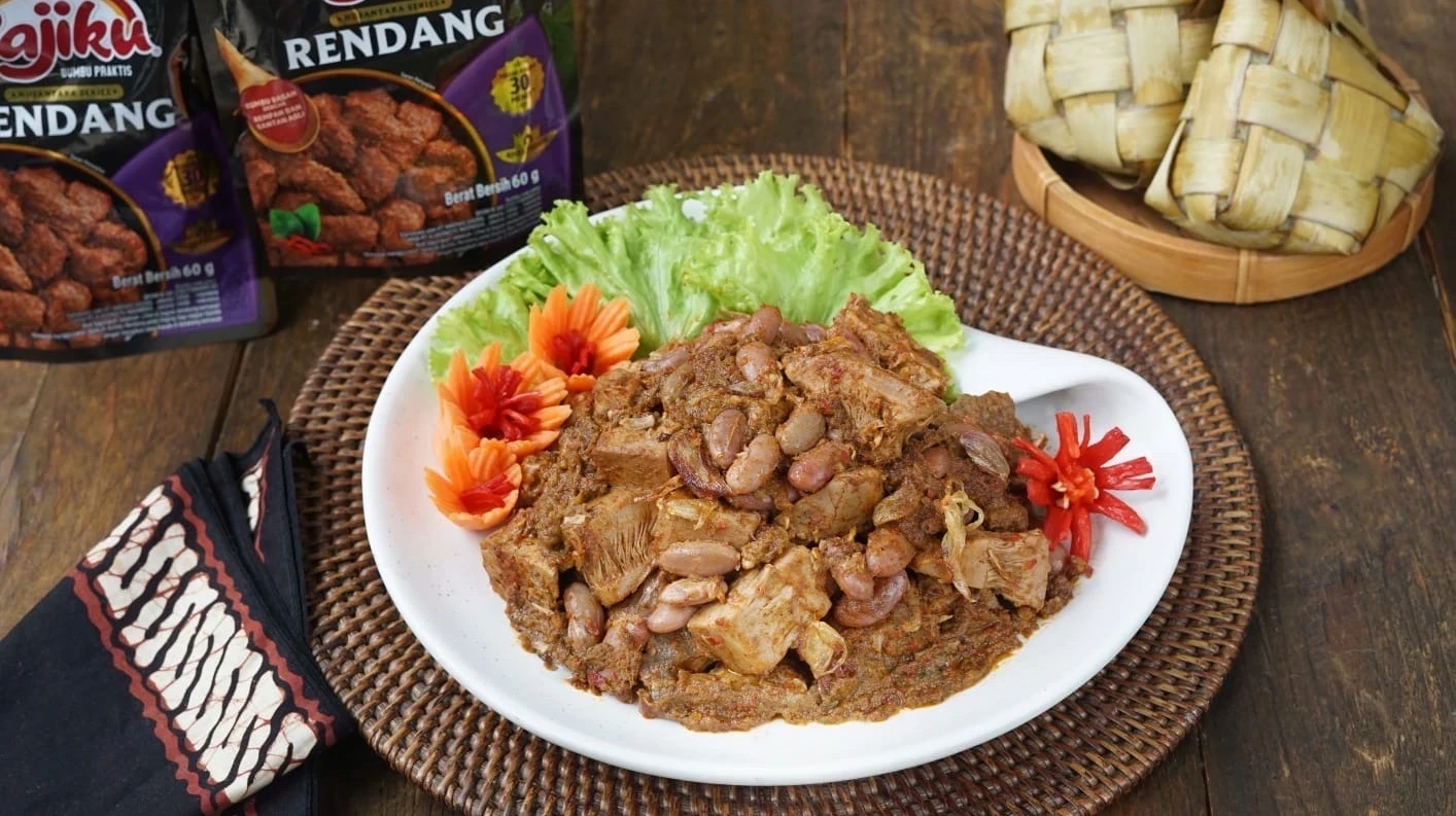 Rendang Nangka Kacang Merah ala Sajiku