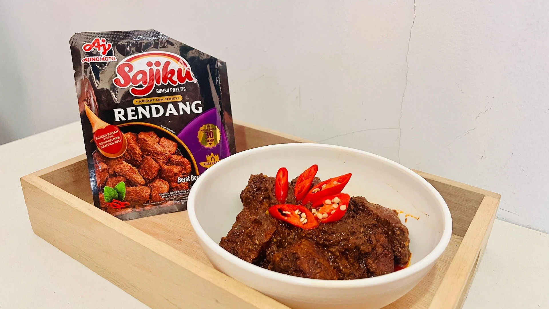 Rendang Sapi ala Sajiku Ajinomoto 