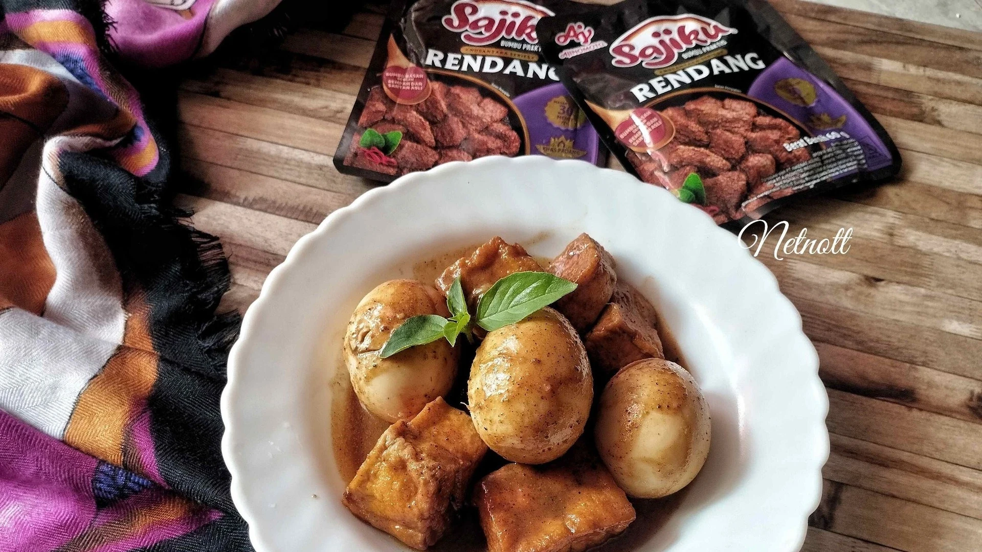 Rendang Tahu Telur ala Sajiku #SajianLebaranKu