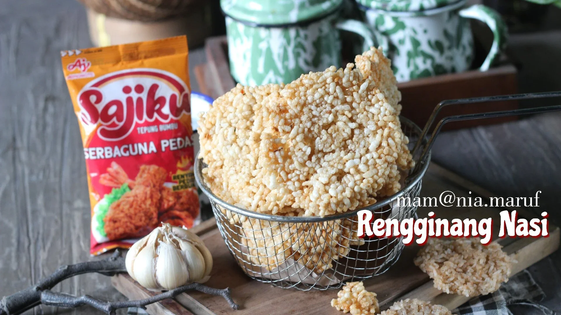 Rengginang Nasi #SajikuLezatMeresapSampaiDalam