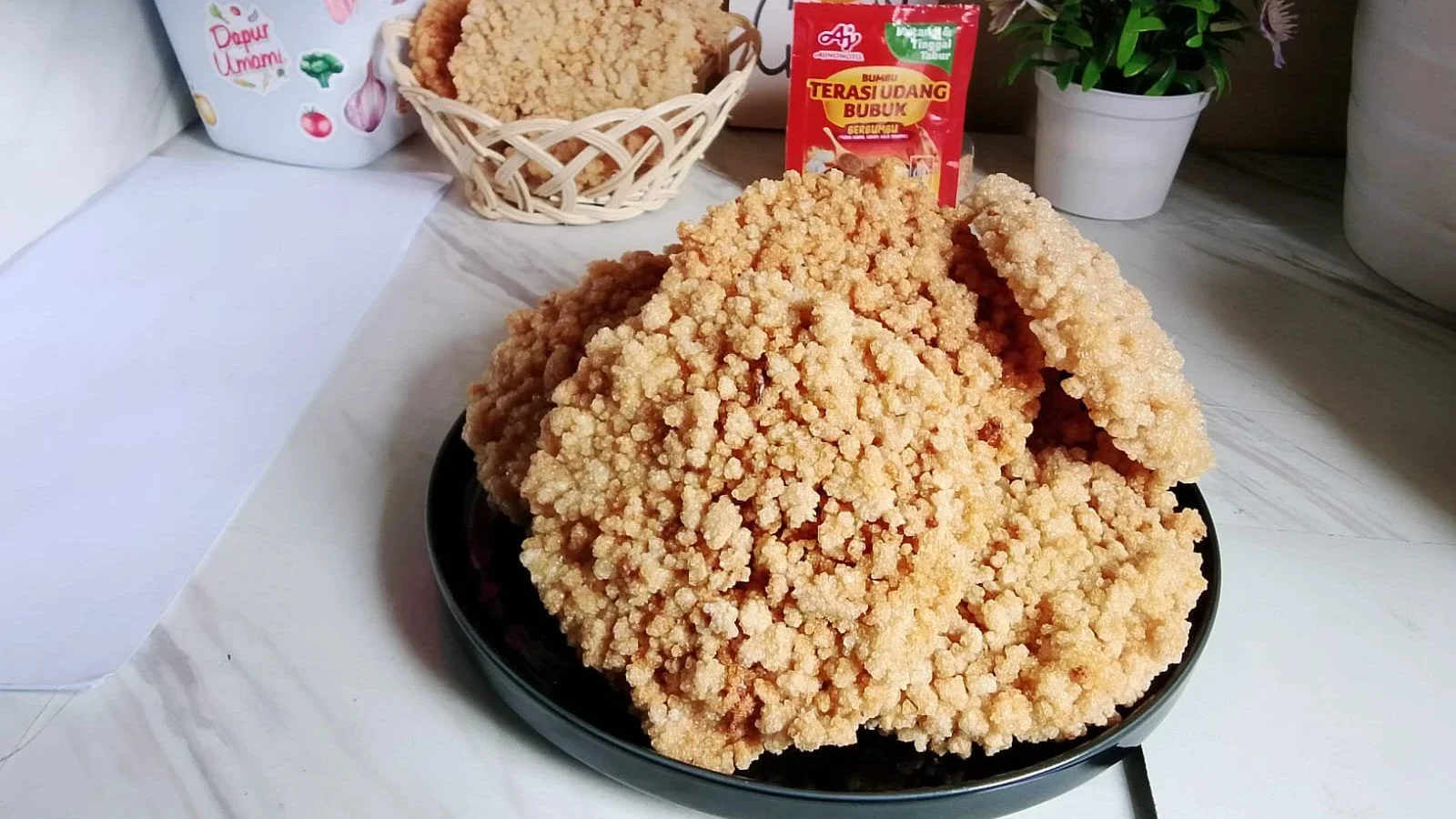Rengginang Terasi Udang Gurih  #NikmatTanpaDrama
