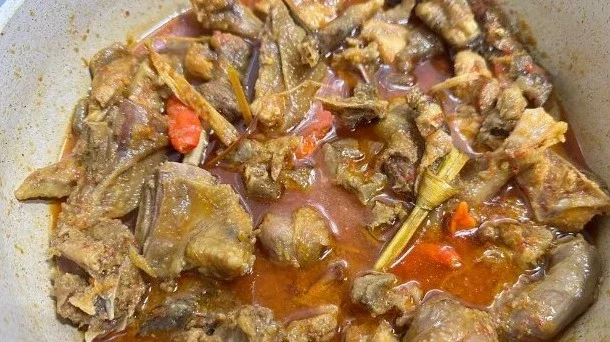 rica-rica ayam jago kampung