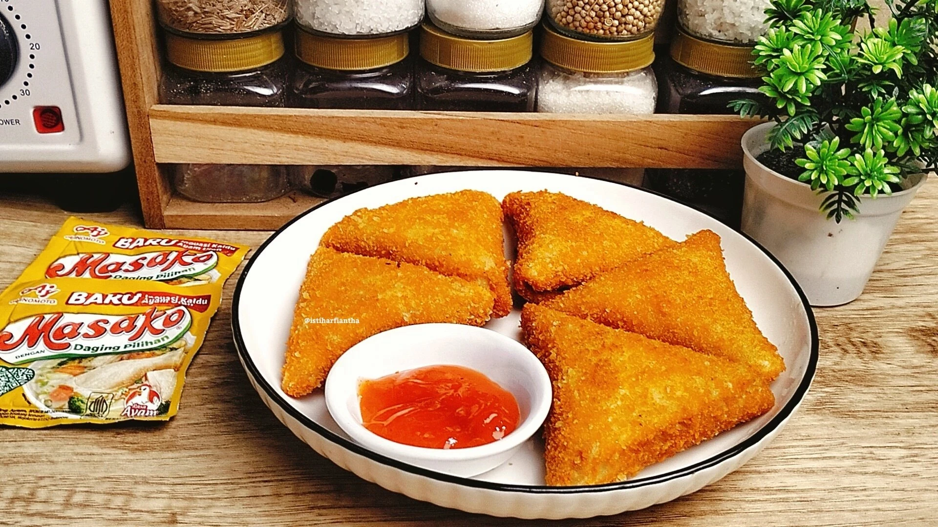 Risol Segitiga Ayam Sayuran ala MASAKO®