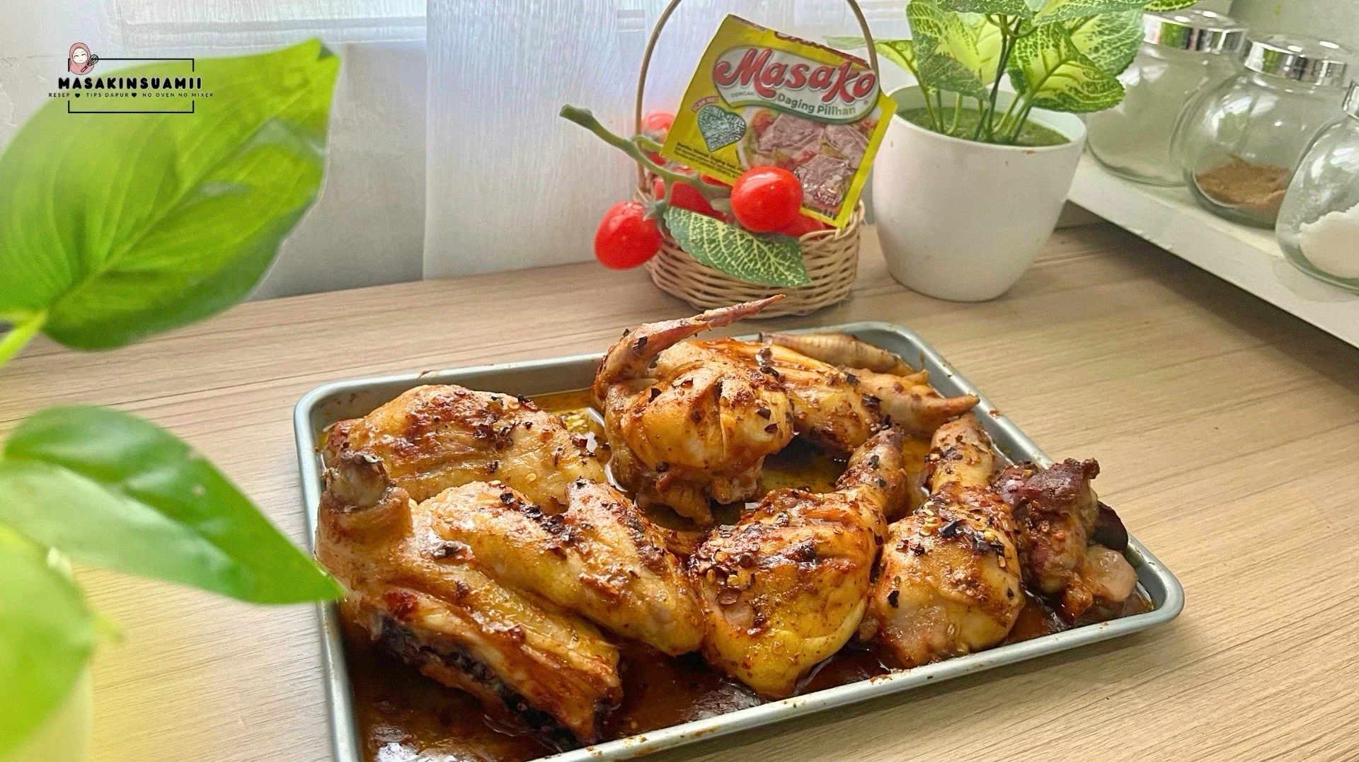 Roasted Chicken ala Masako untuk Paksu #MasakanPenuhCinta
