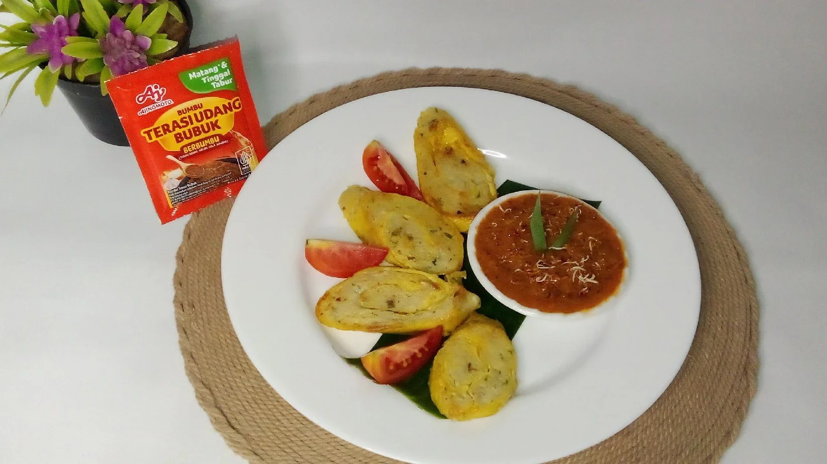Rolade Ayam Kuah Kari Terasi 