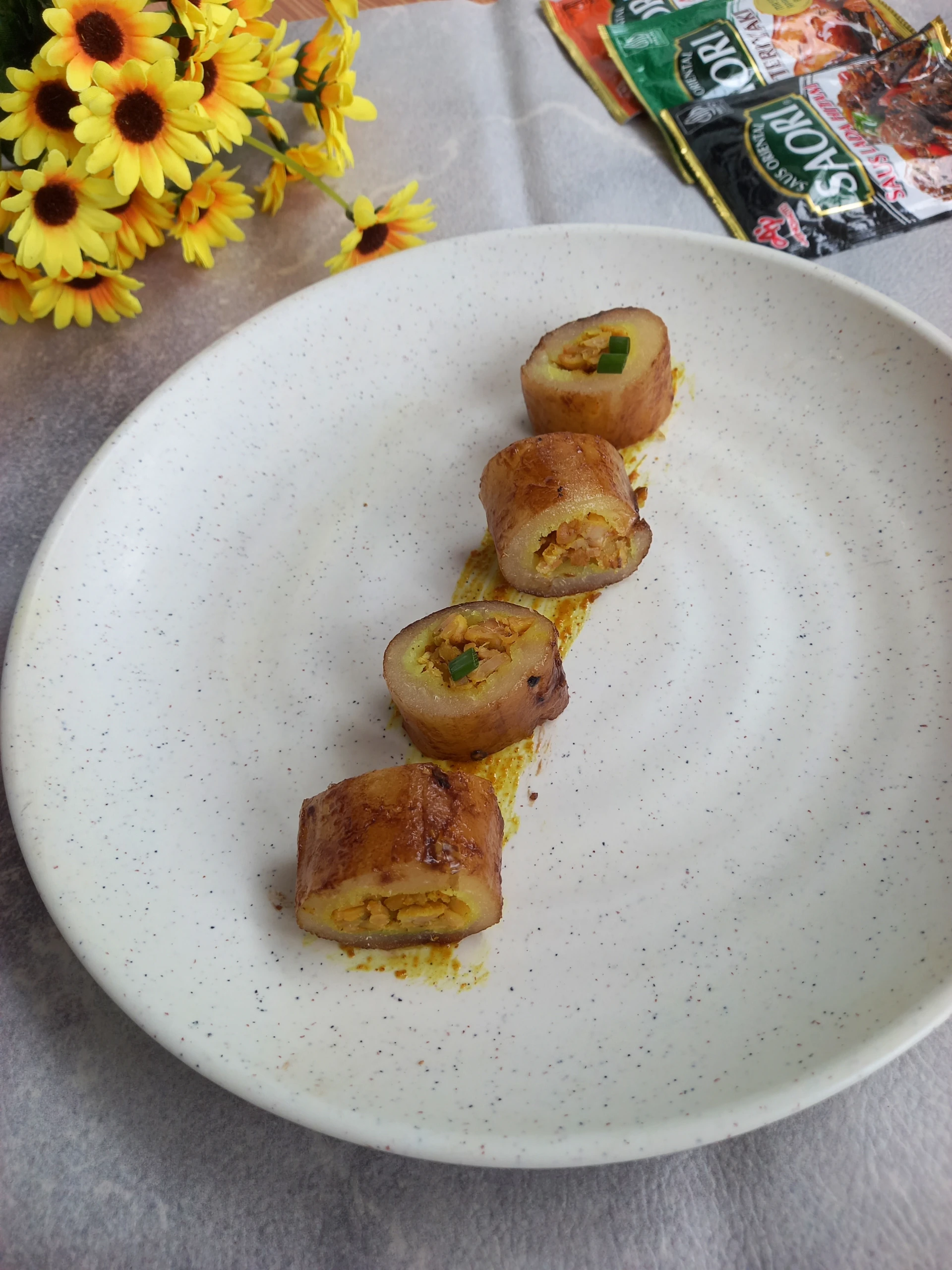 Rolade Singkong Tempe Saori