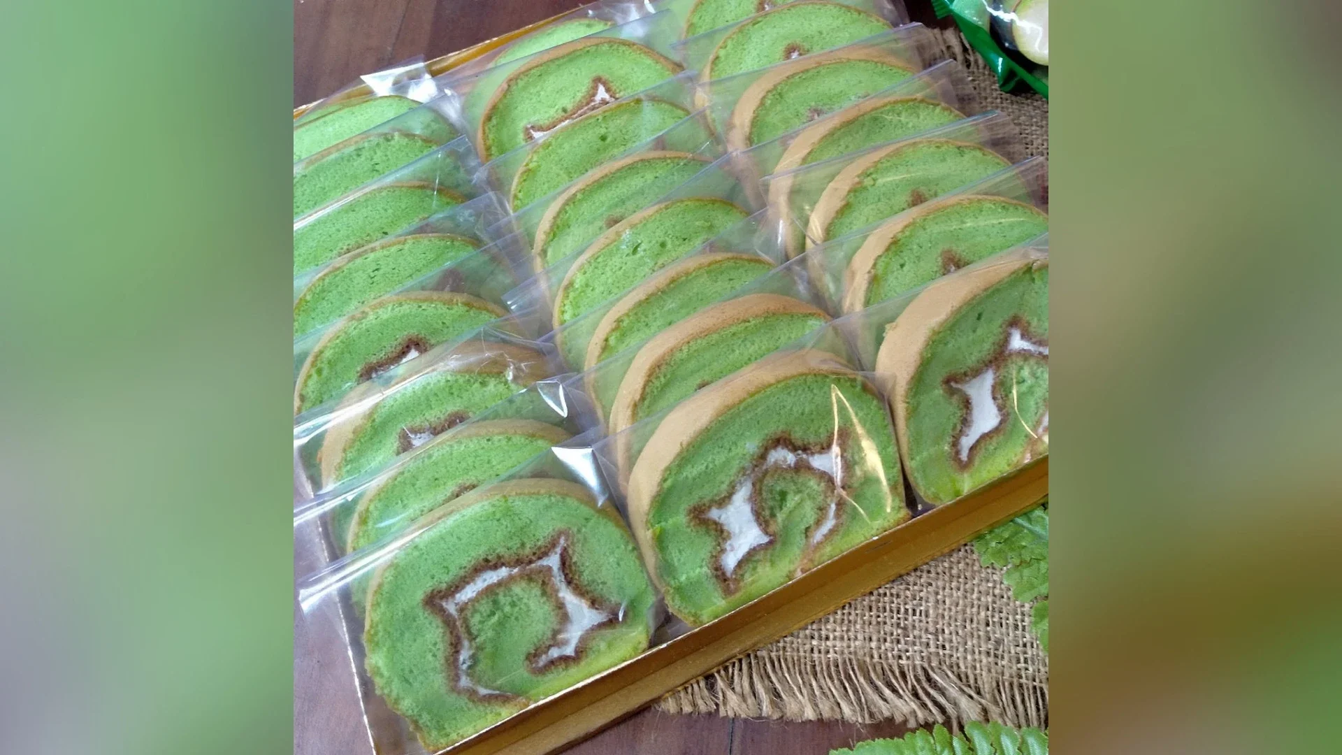 Rollcake Pandan ala Ajinomoto