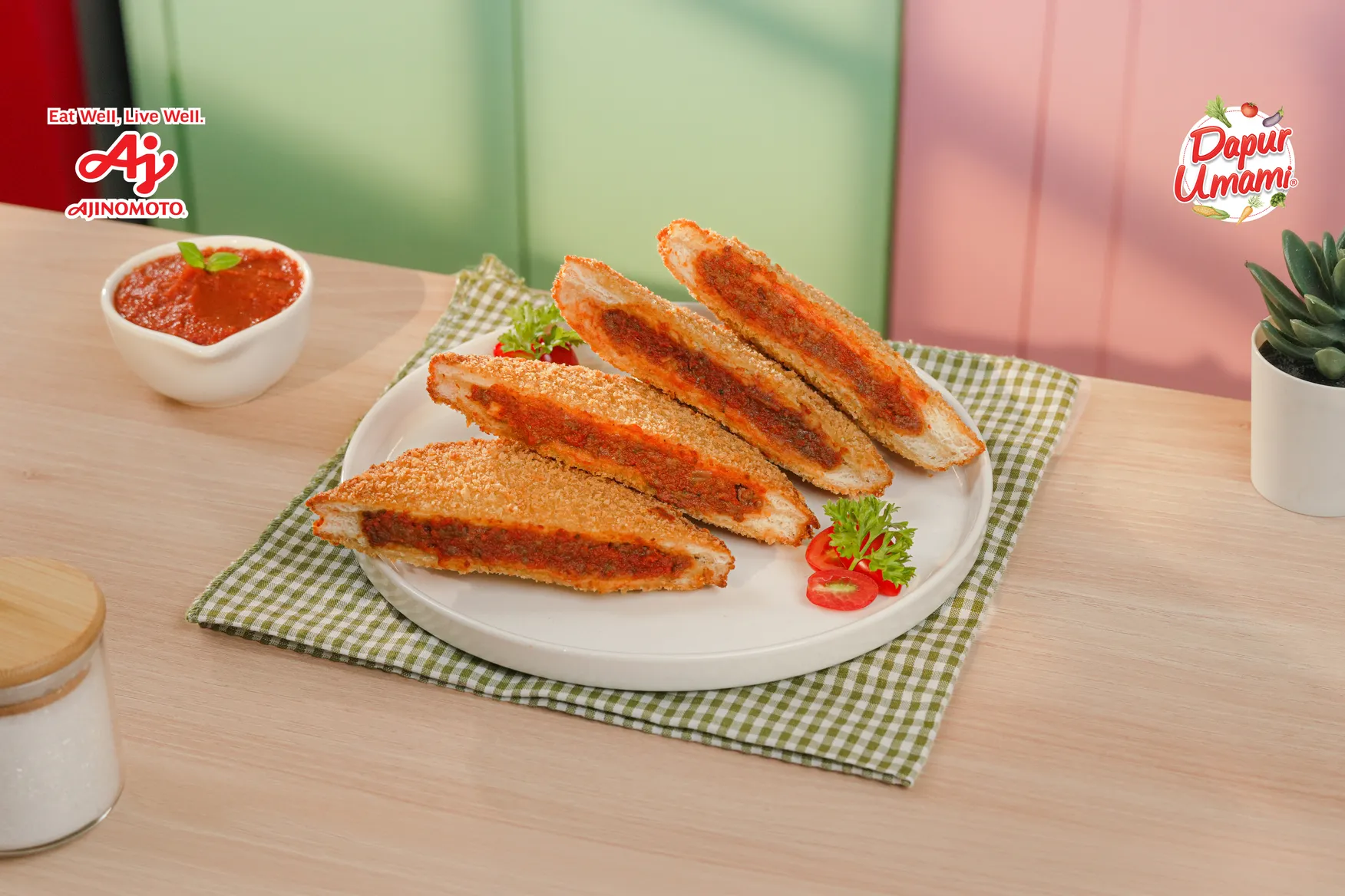 Roti Goreng Beef Bolognese ala Masako
