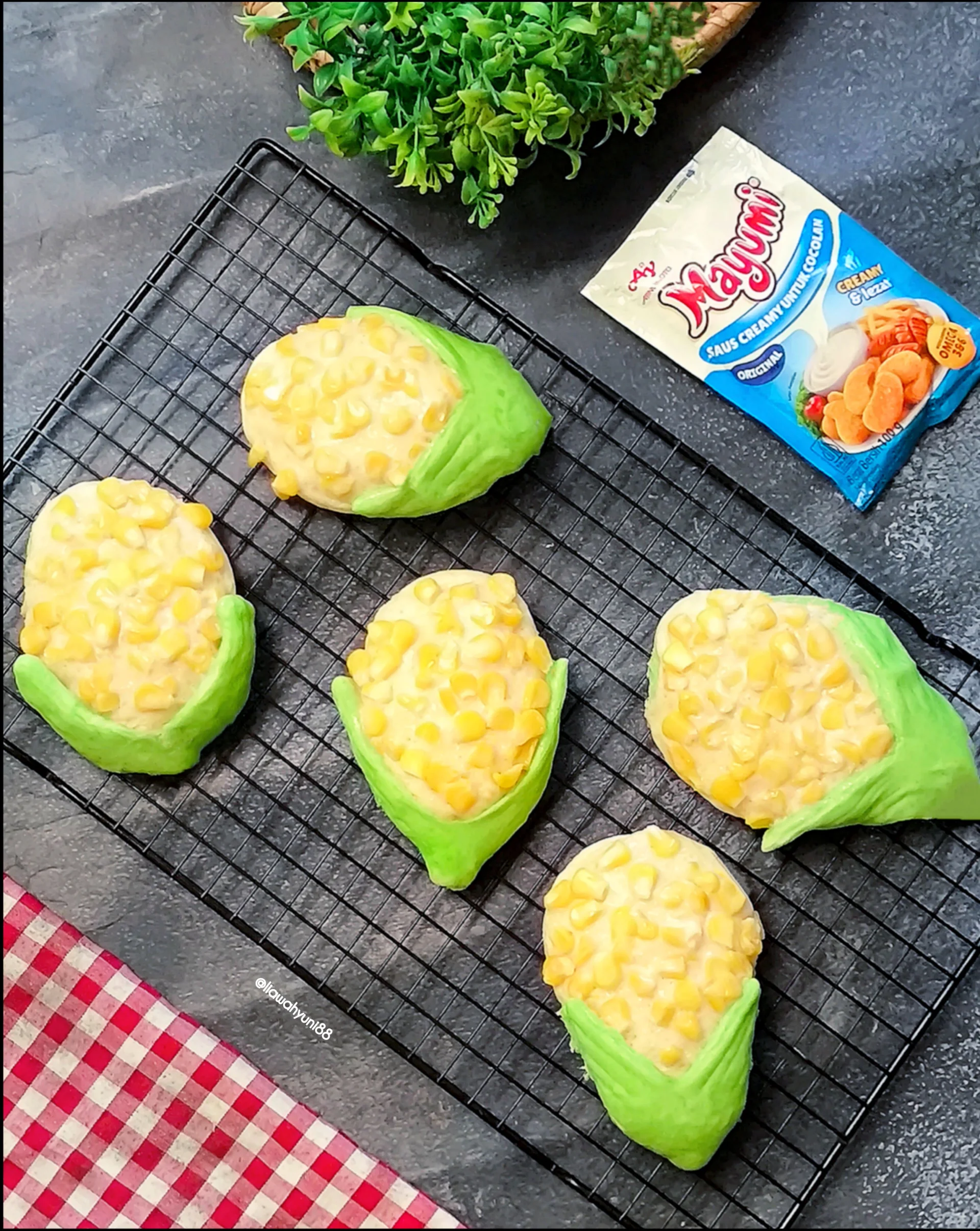 ROTI MANIS JAGUNG MAYO #JagungUmami