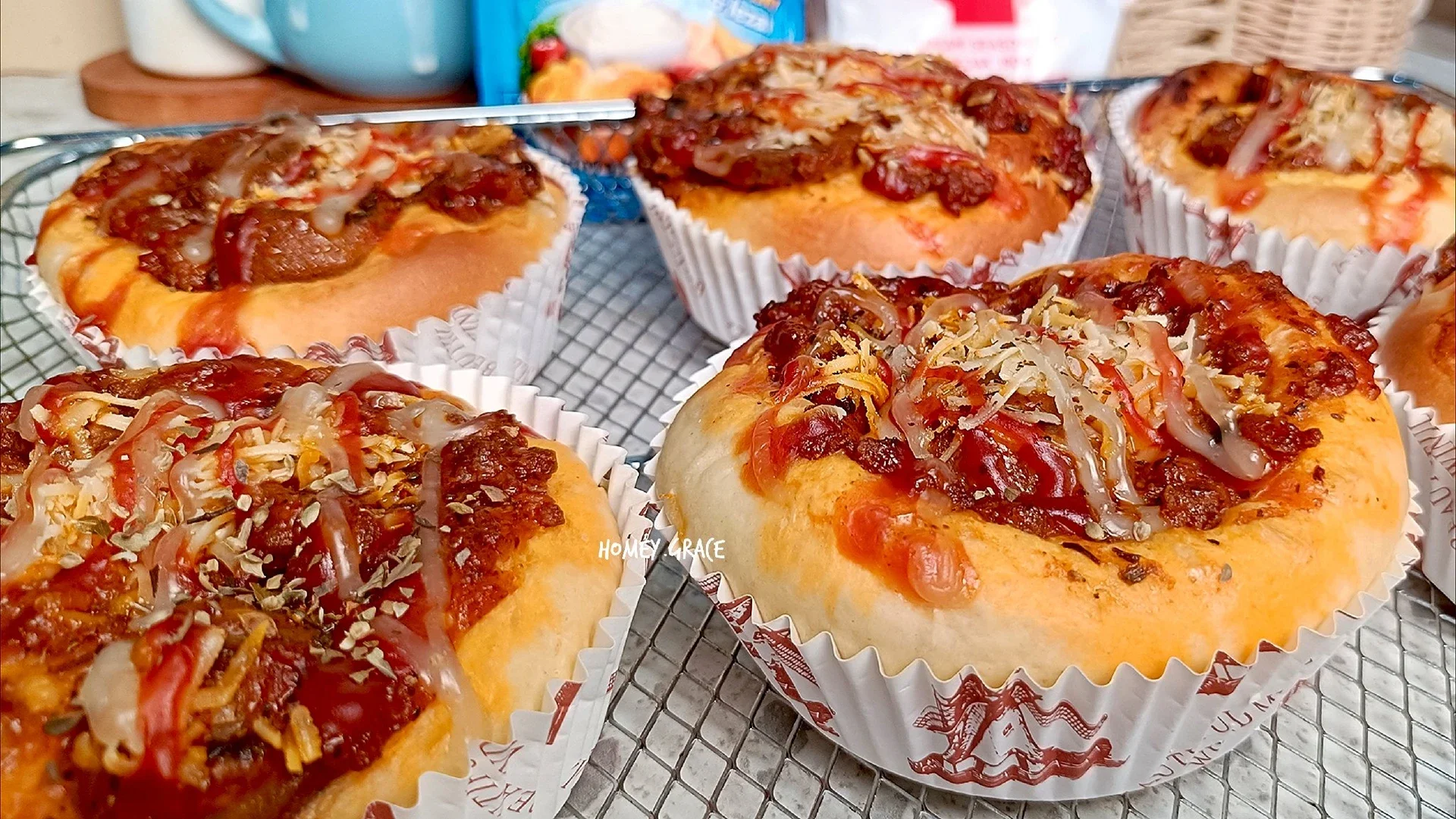Roti Pizza Bolognese (Lembut)