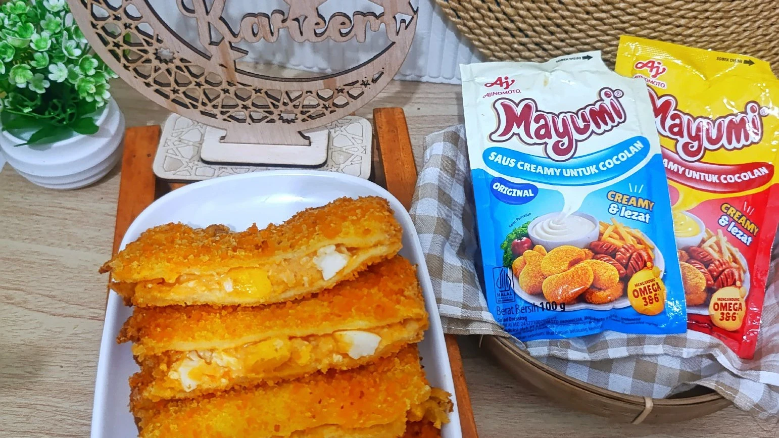 Roti Telur Krispi 