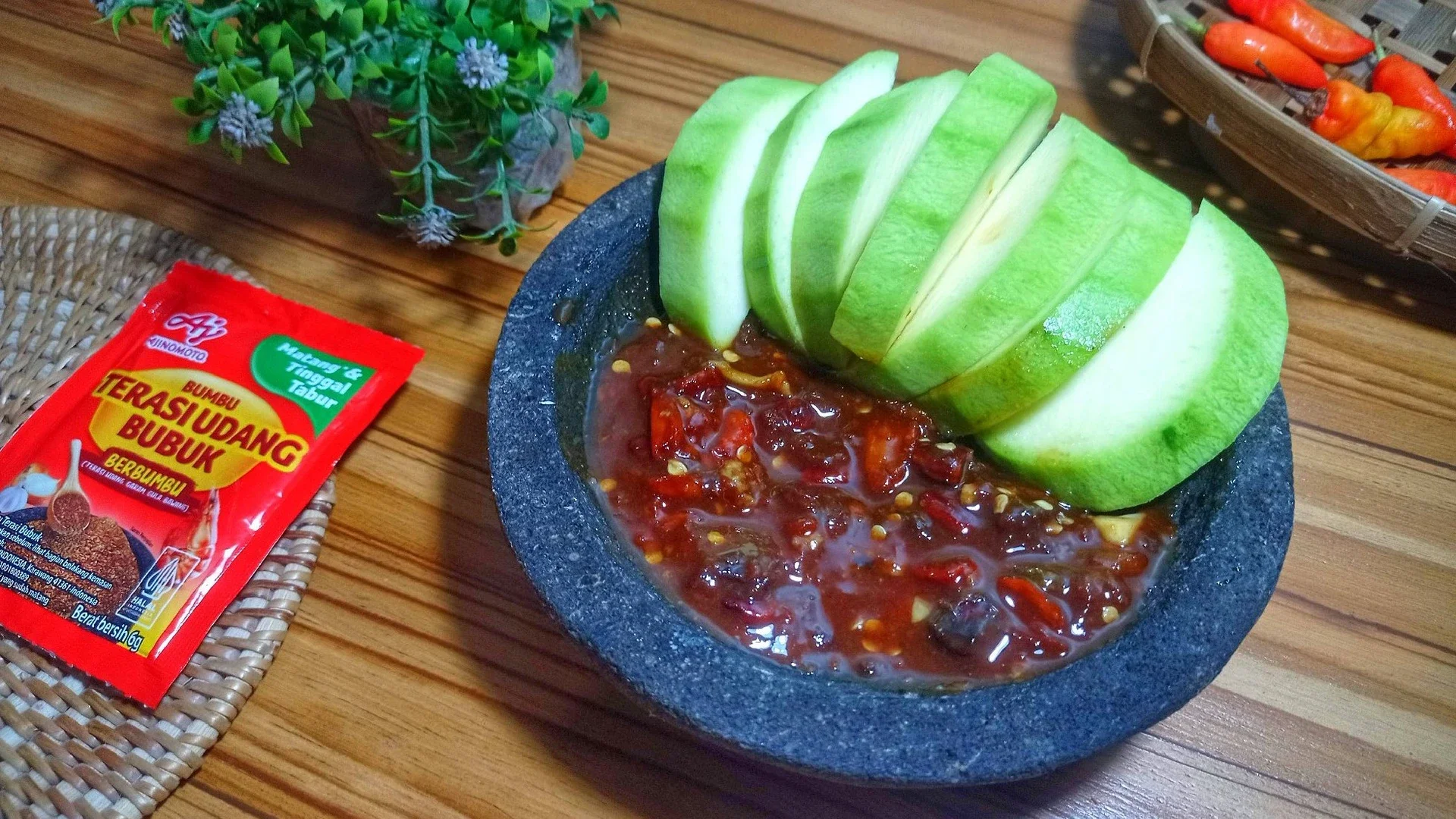 Rujak mangga kiojay