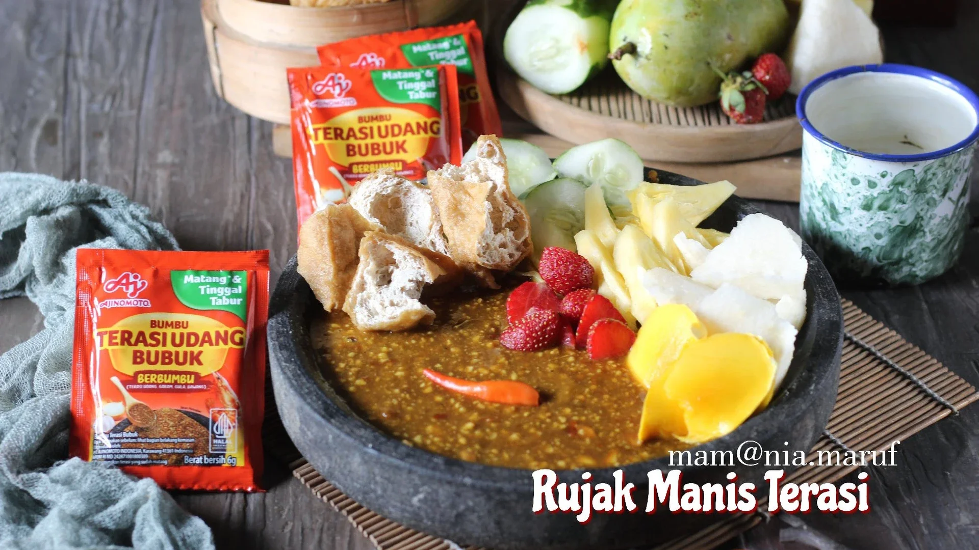 Rujak Manis Terasi #NikmatTanpaDrama