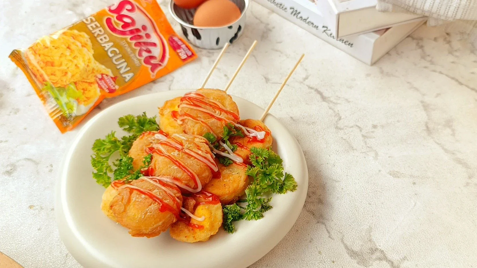 Telur Goreng Crispy #SajikuLezatMeresapSampaiDalam