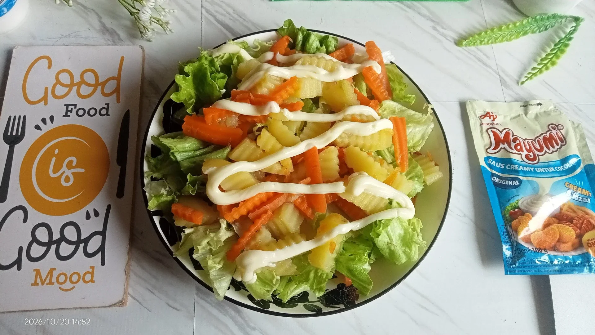 Salad Kentang Wortel Mayo 