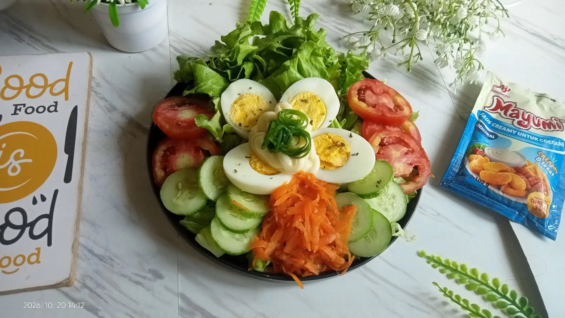 Salad sayur Segar ala Mayumi 
