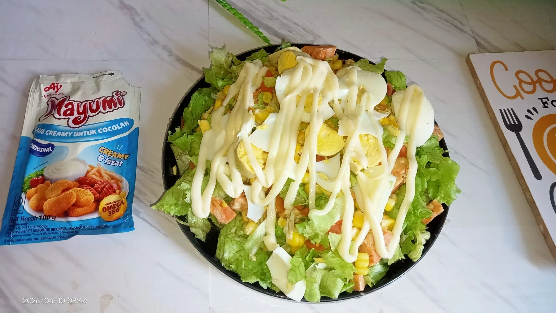 Salad Sayur simple 