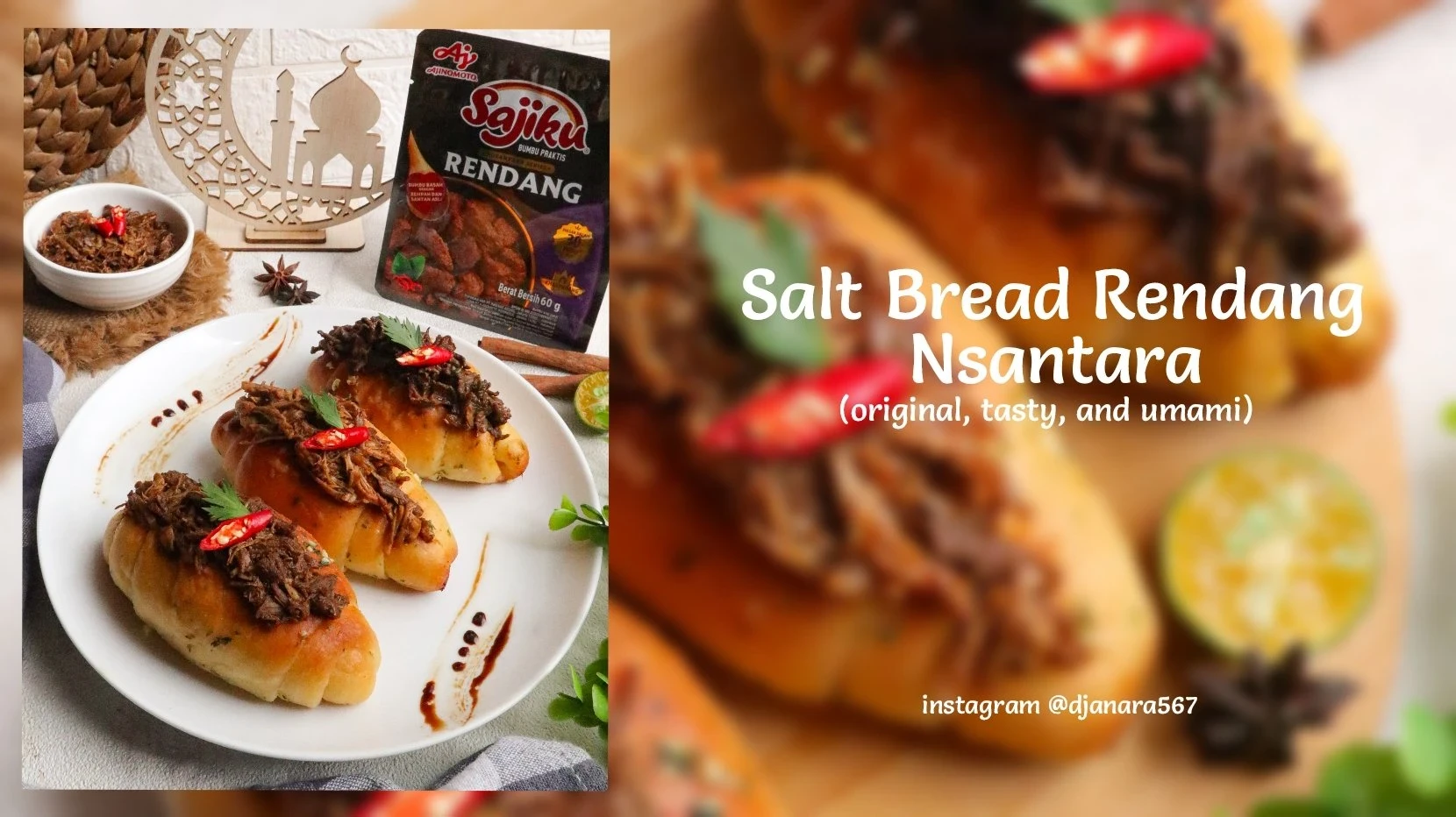 Salt Bread Rendang Nusantara