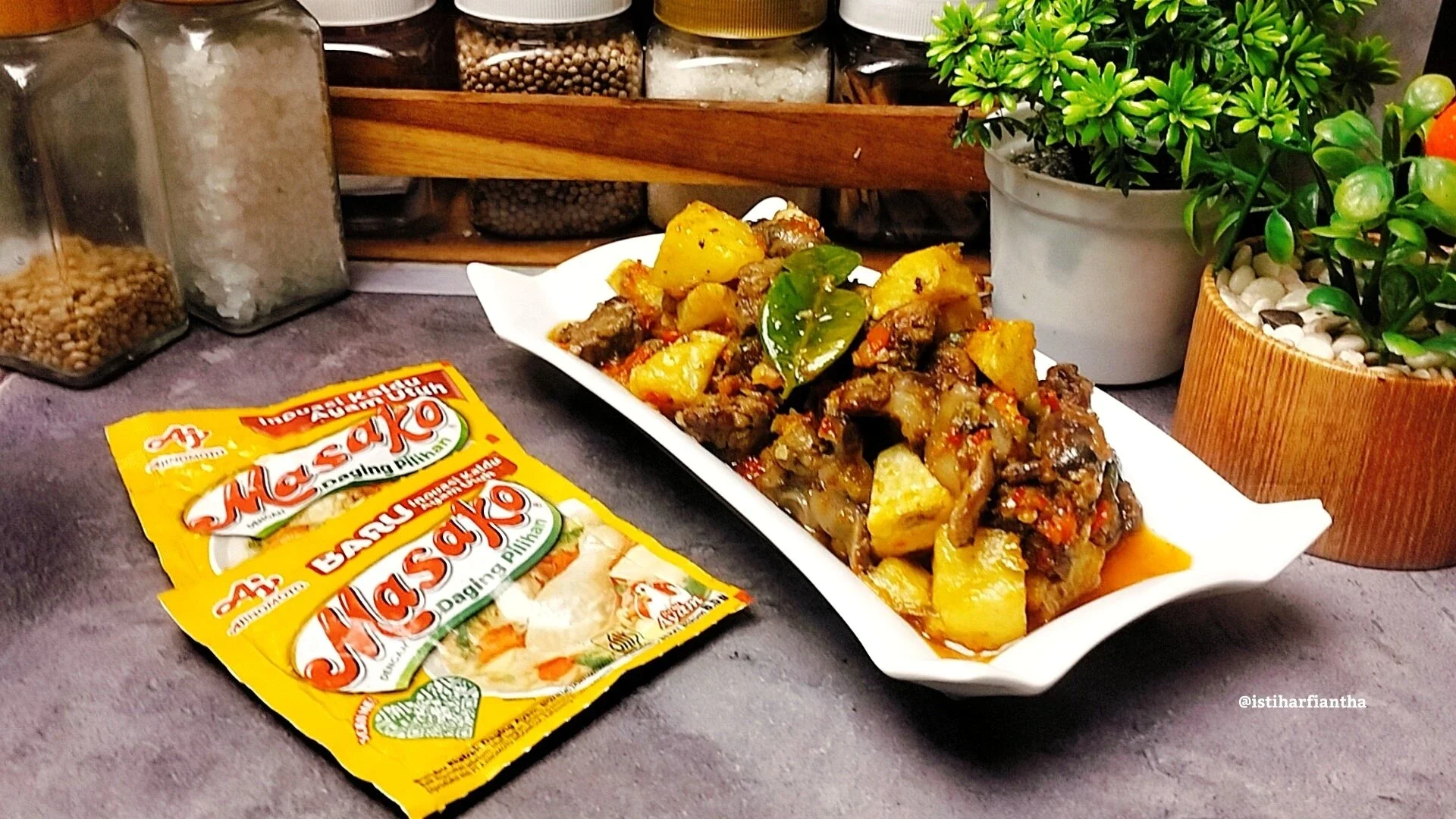 Sambal Ampela Hati Ayam dan Kentang ala MASAKO®