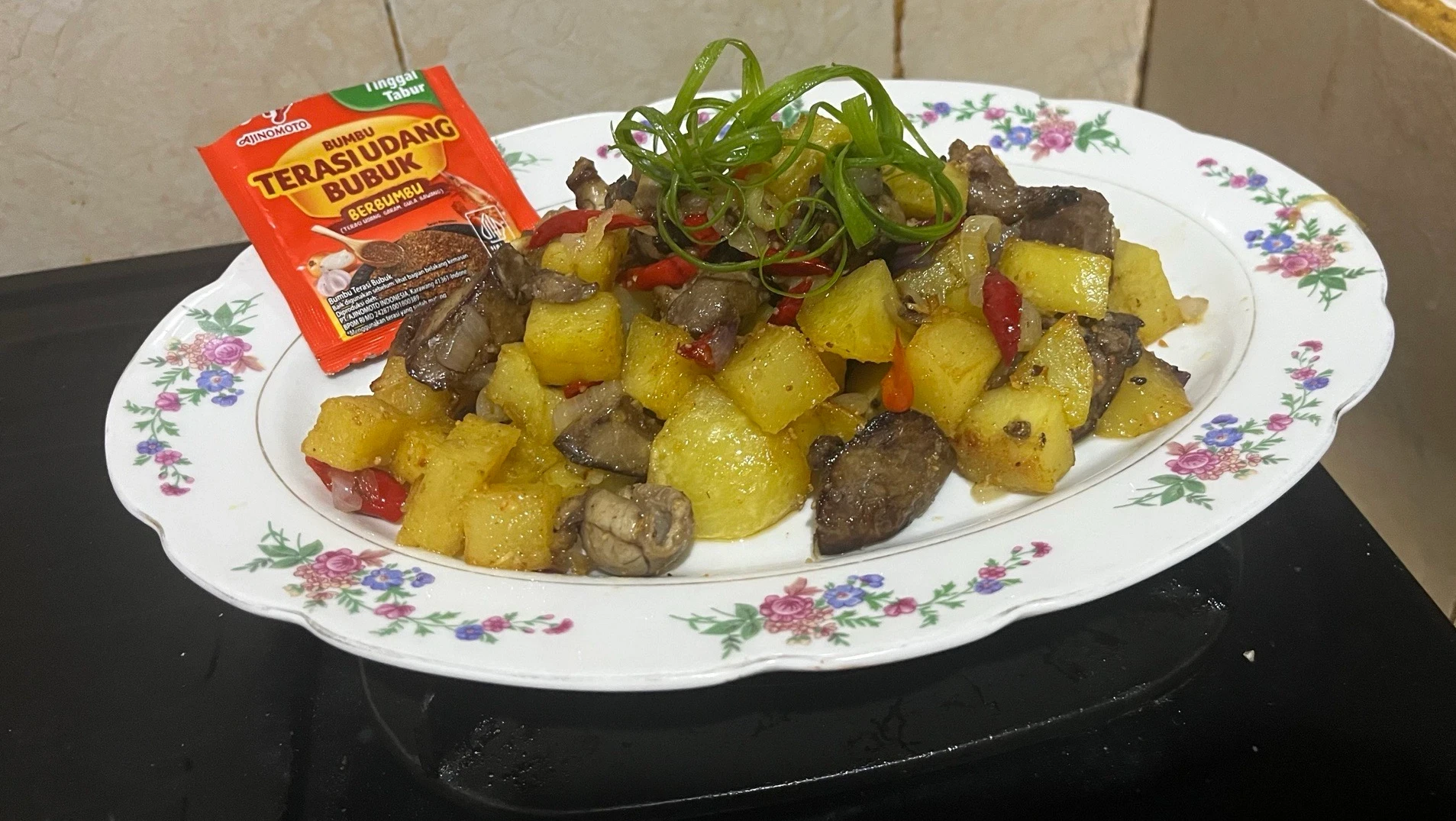 Sambal Ati Ayam Terasi ala Ajinomoto 