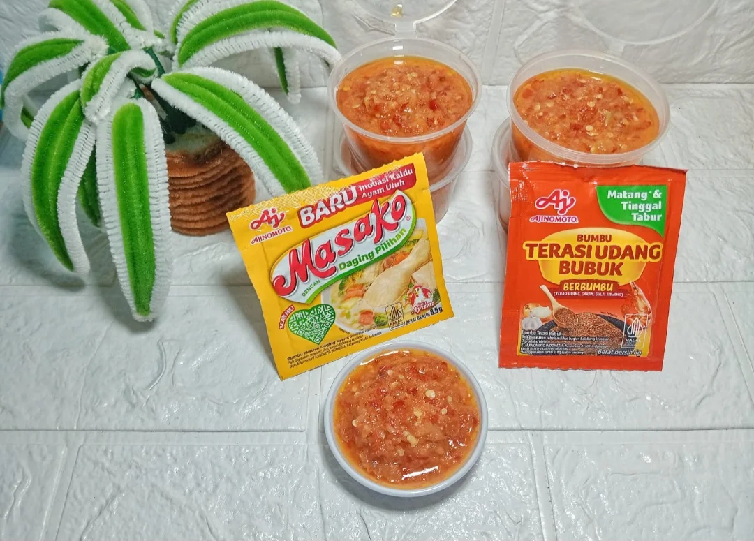 Sambal Bawang Terasi Masako