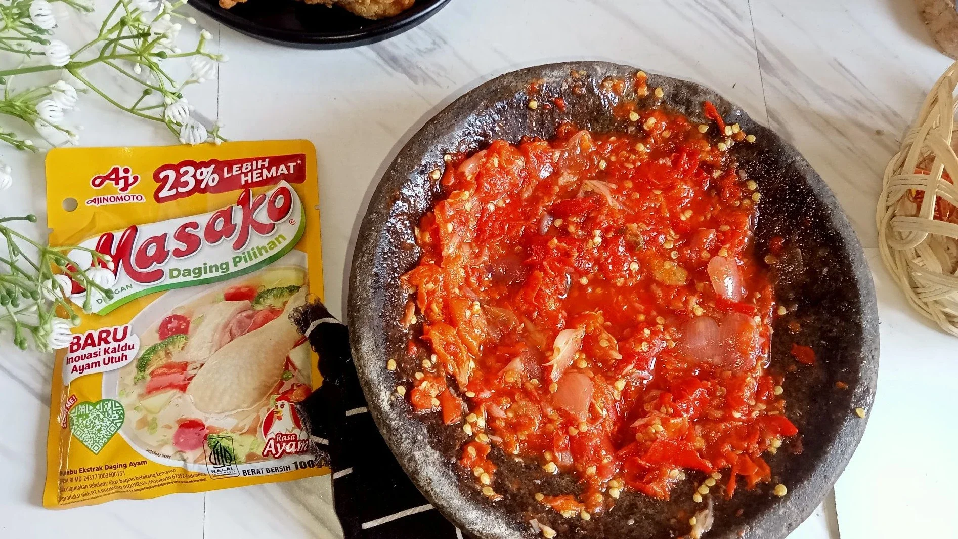 Sambal Cobek Mercon 