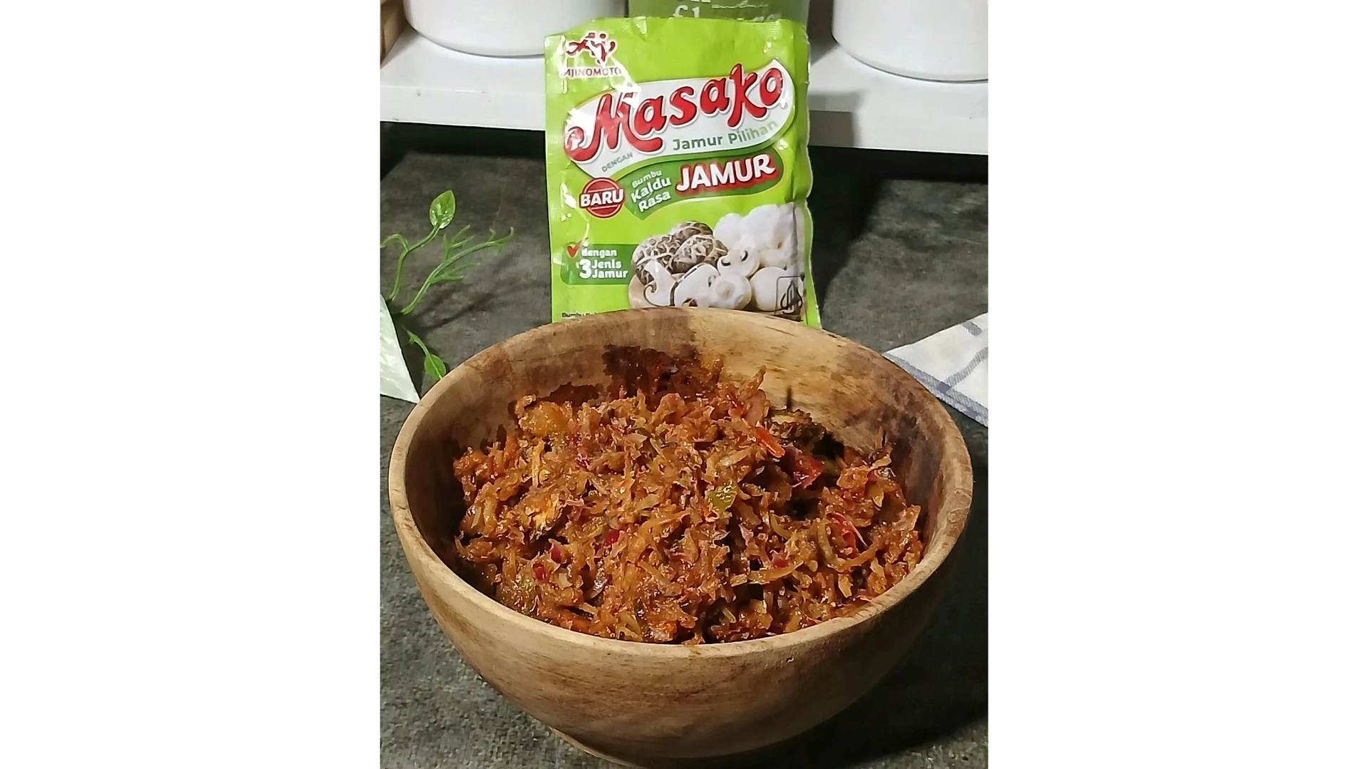 Sambal Ganja Teri Kecombrang Masako