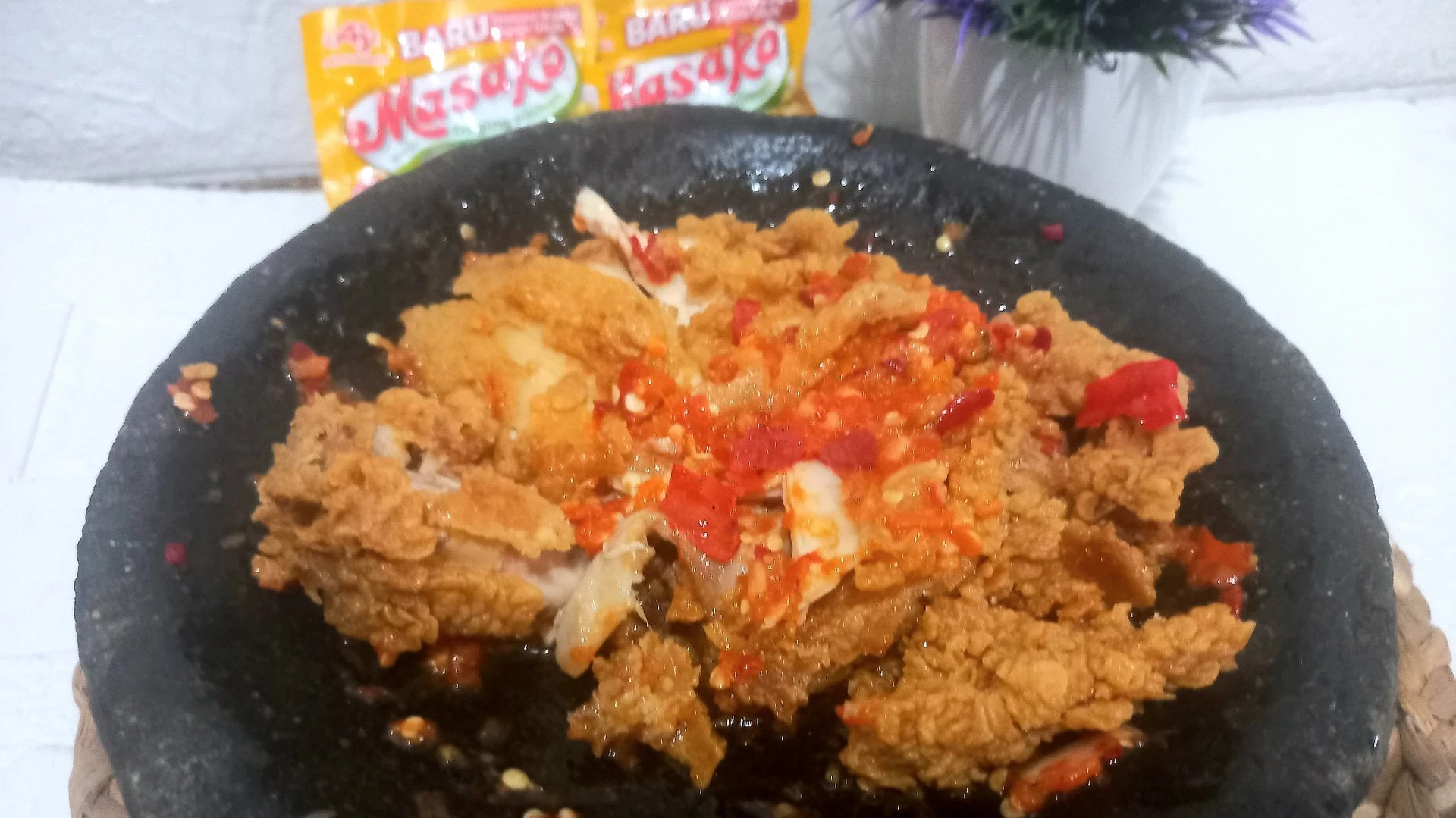 Sambal geprek ala saya