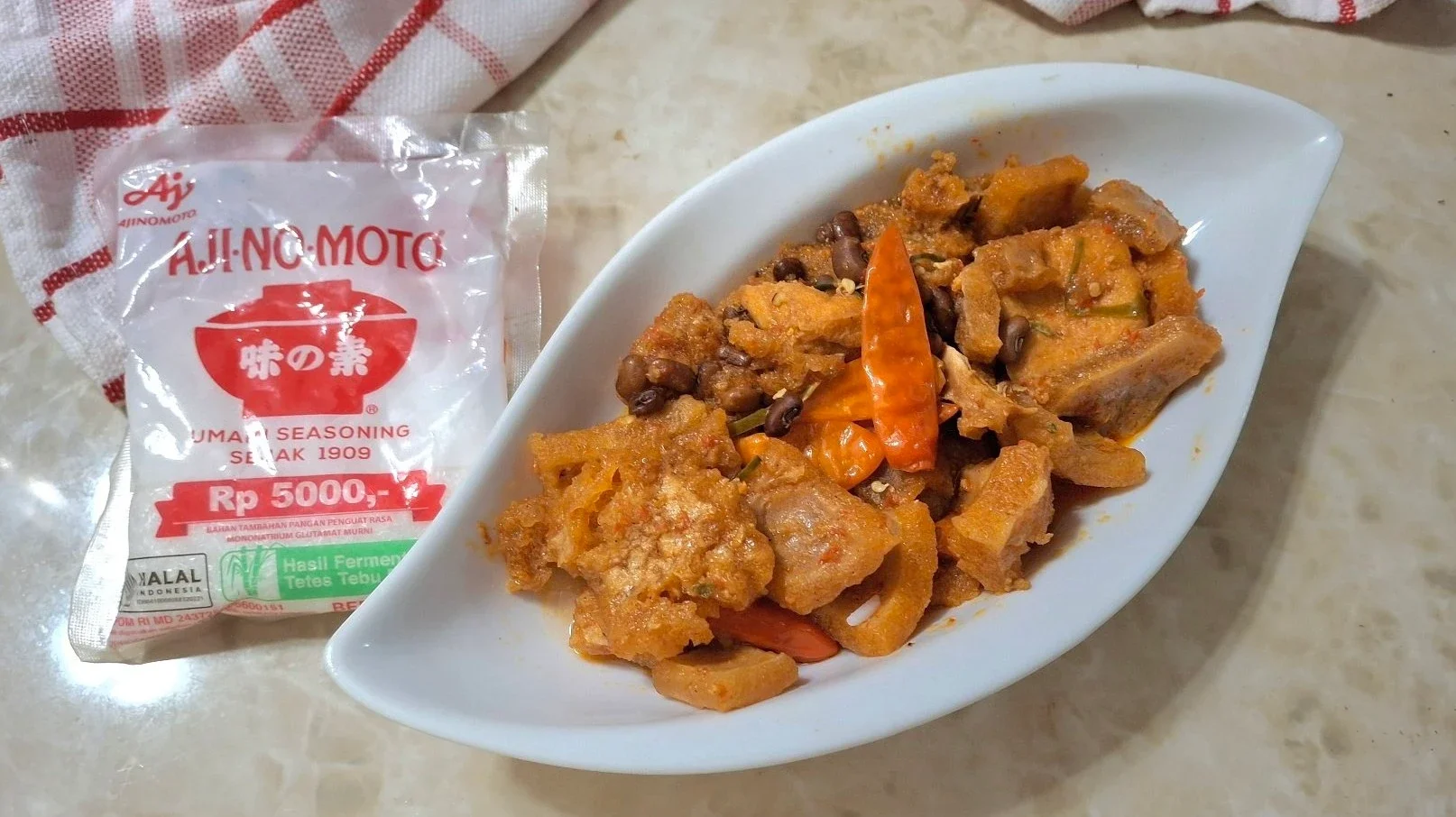 Sambal Goreng Krecek Kacang Tolo