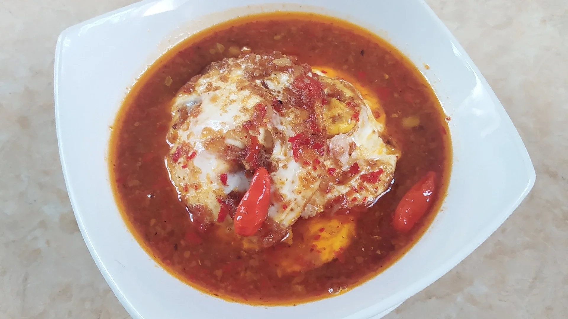 Sambal Goreng Telur Ceplok