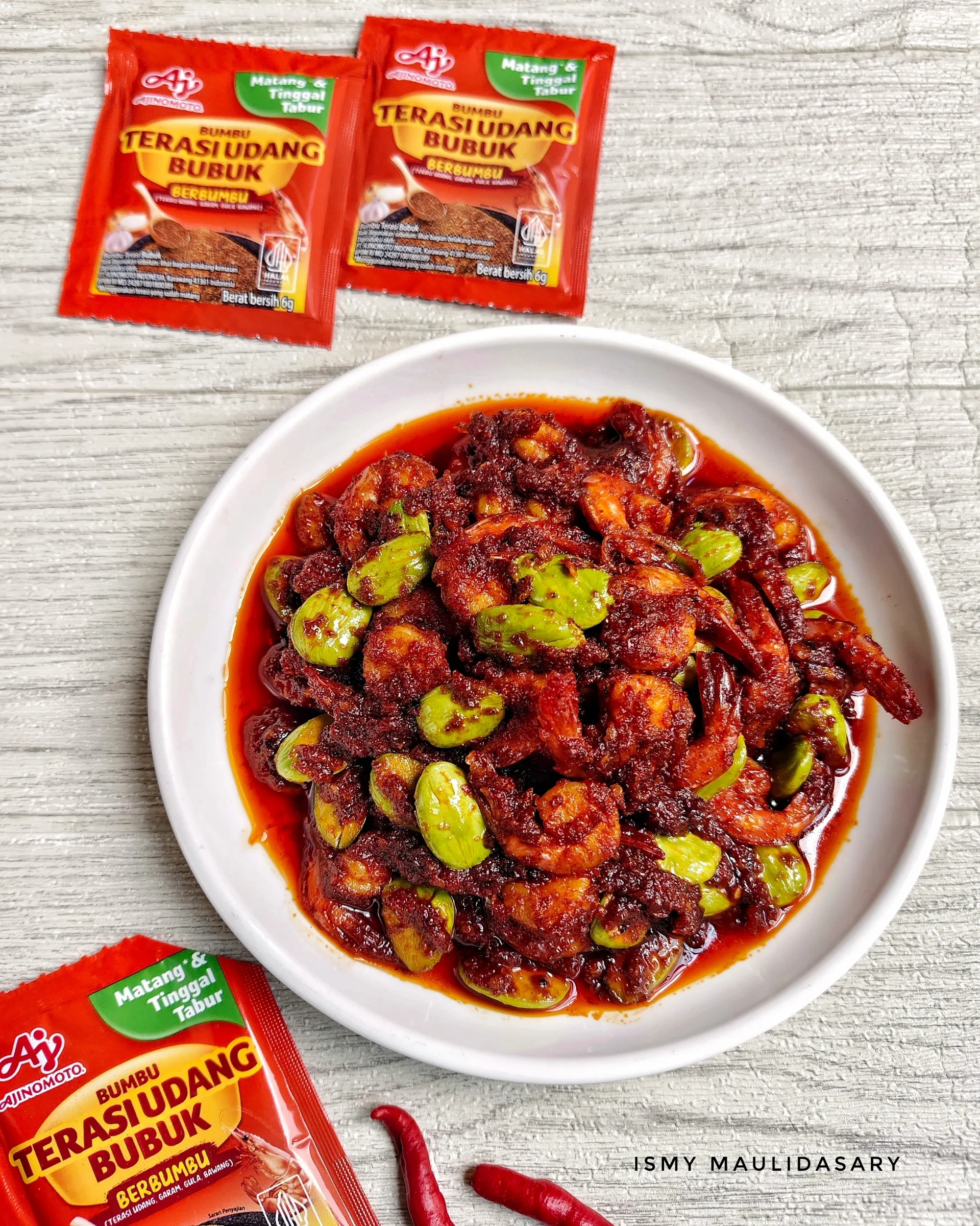 Sambal Goreng Udang Pete #NikmatTanpaDrama #AjinomotoTerasiUdang