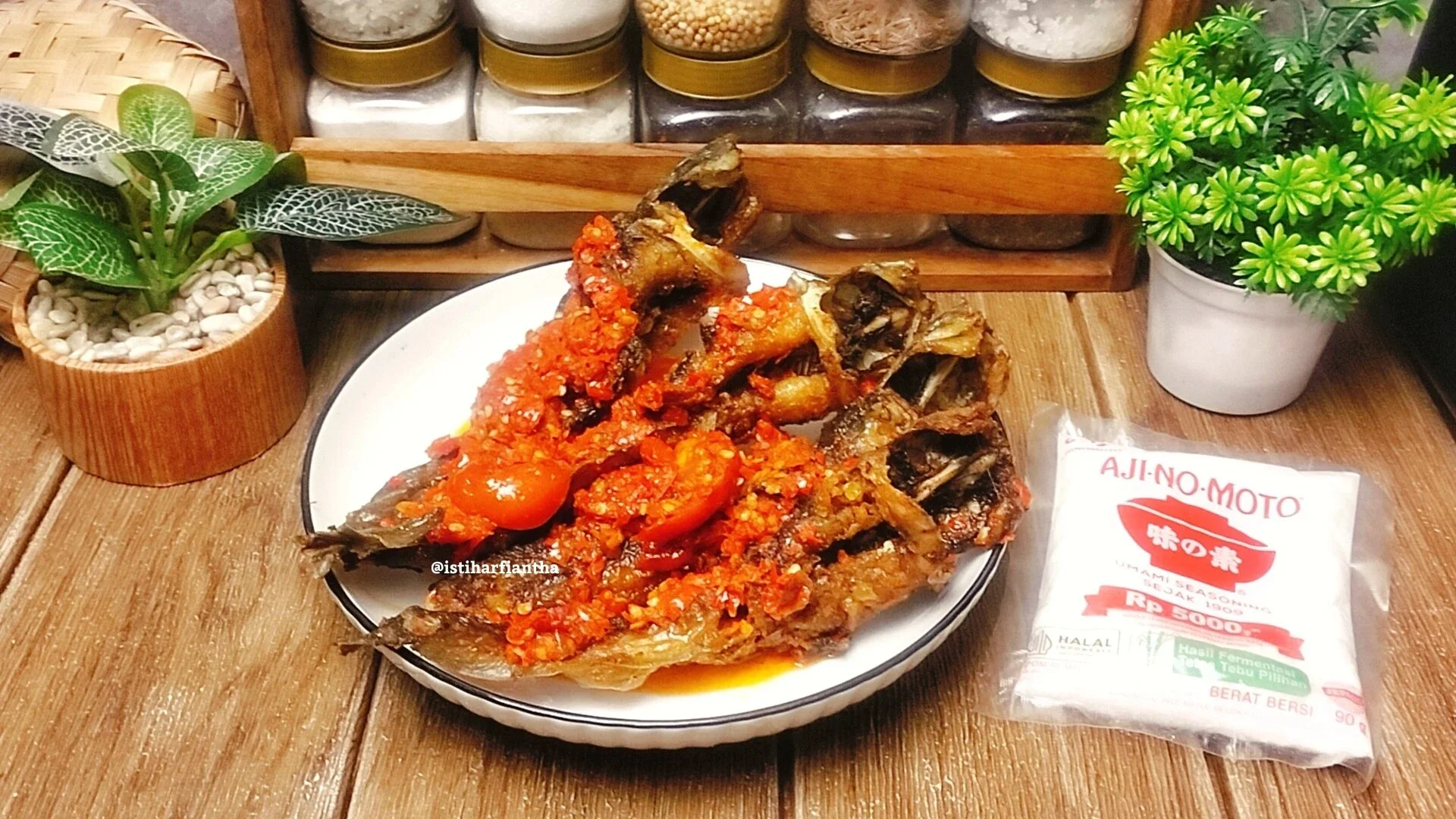 Sambal Ikan Lele Pedas Manis ala AJI-NO-MOTO®