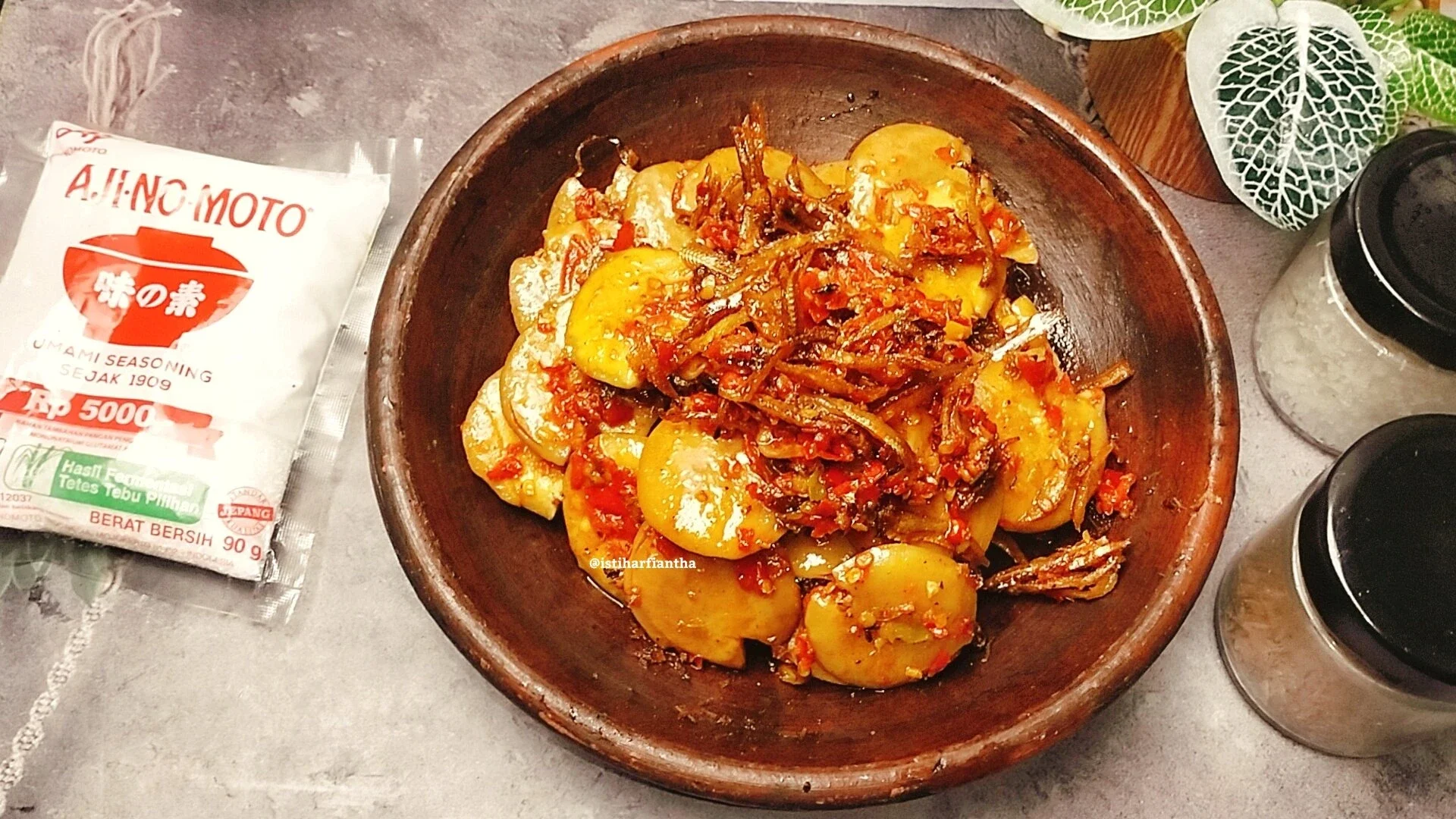 Sambal Jengkol Teri Belah ala AJI-NO-MOTO®