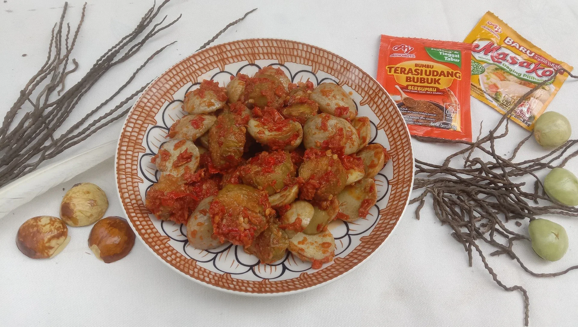 Sambal Jengkol Terong Pedas 