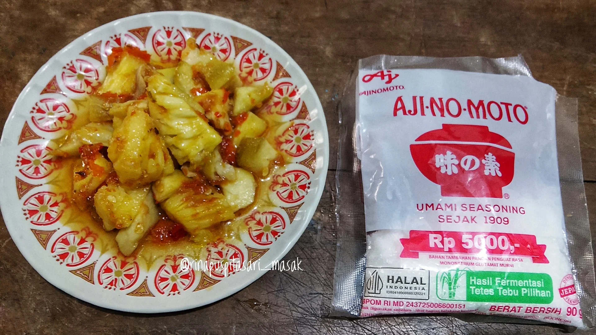 Sambal Kedondong Nanas ala AJI-NO-MOTO®