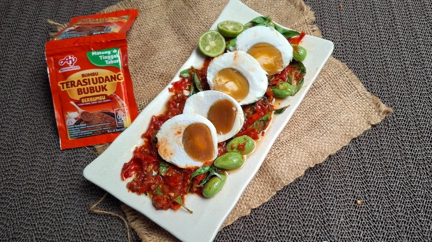 Sambal Kemangi Telur Asin #NikmatTanpaDrama