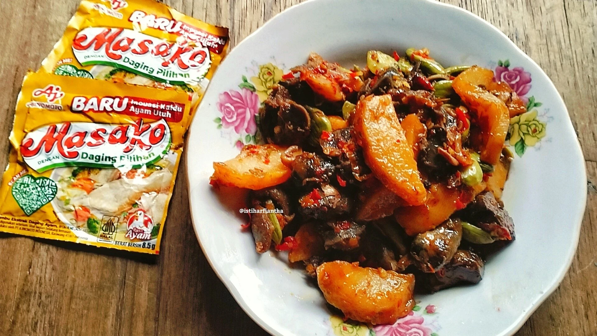 Sambal Kentang Ati Ampela Pete ala MASAKO®
