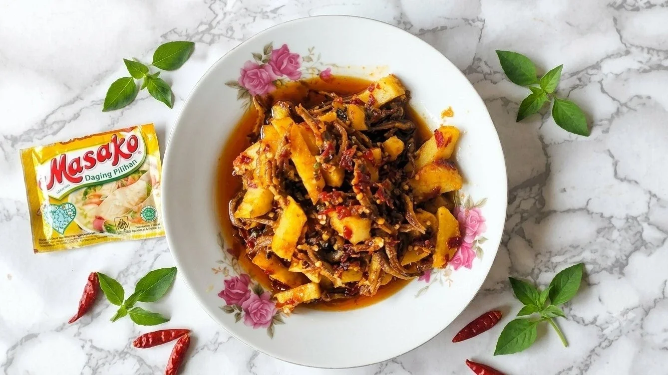 Sambal Kentang Ikan Teri
