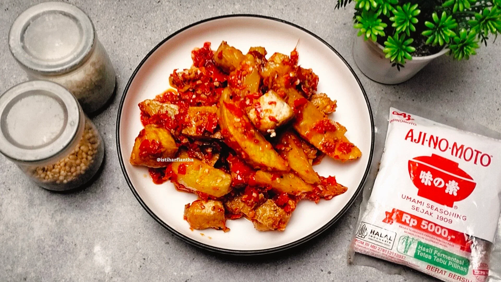 Sambal Kentang Tahu ala AJI-NO-MOTO®