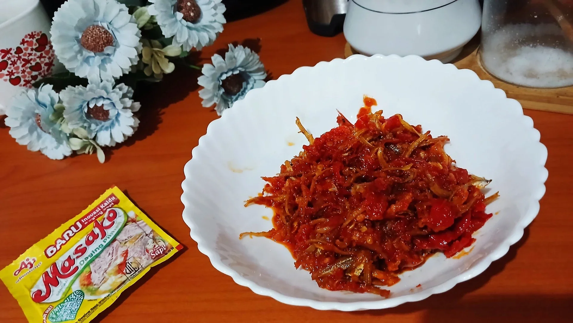Sambal Merah Teri Pulau Belah