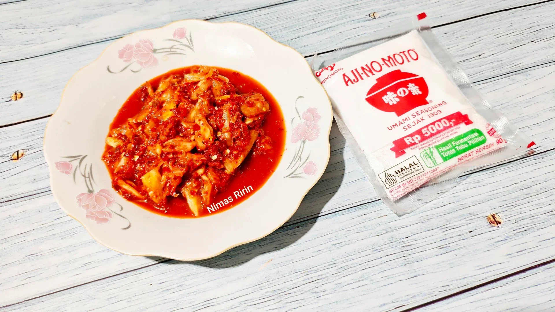 Sambal Nanas Terasi Ala Ajinomoto ®