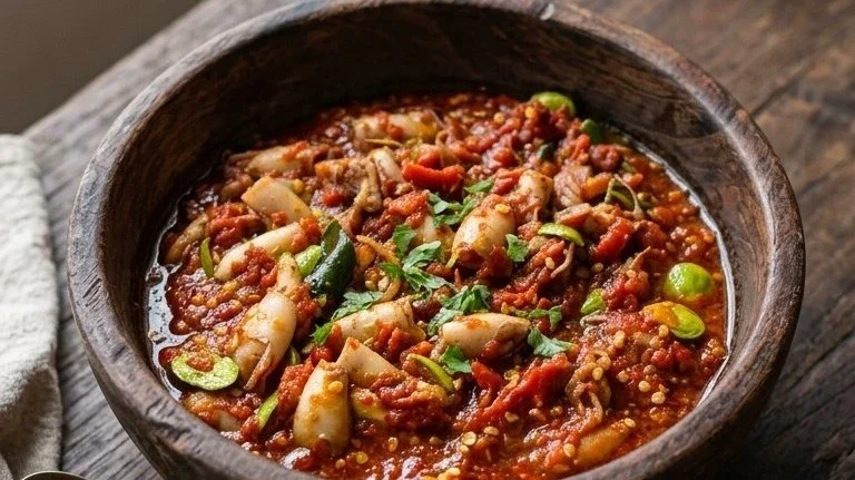Sambal pete cumi asin