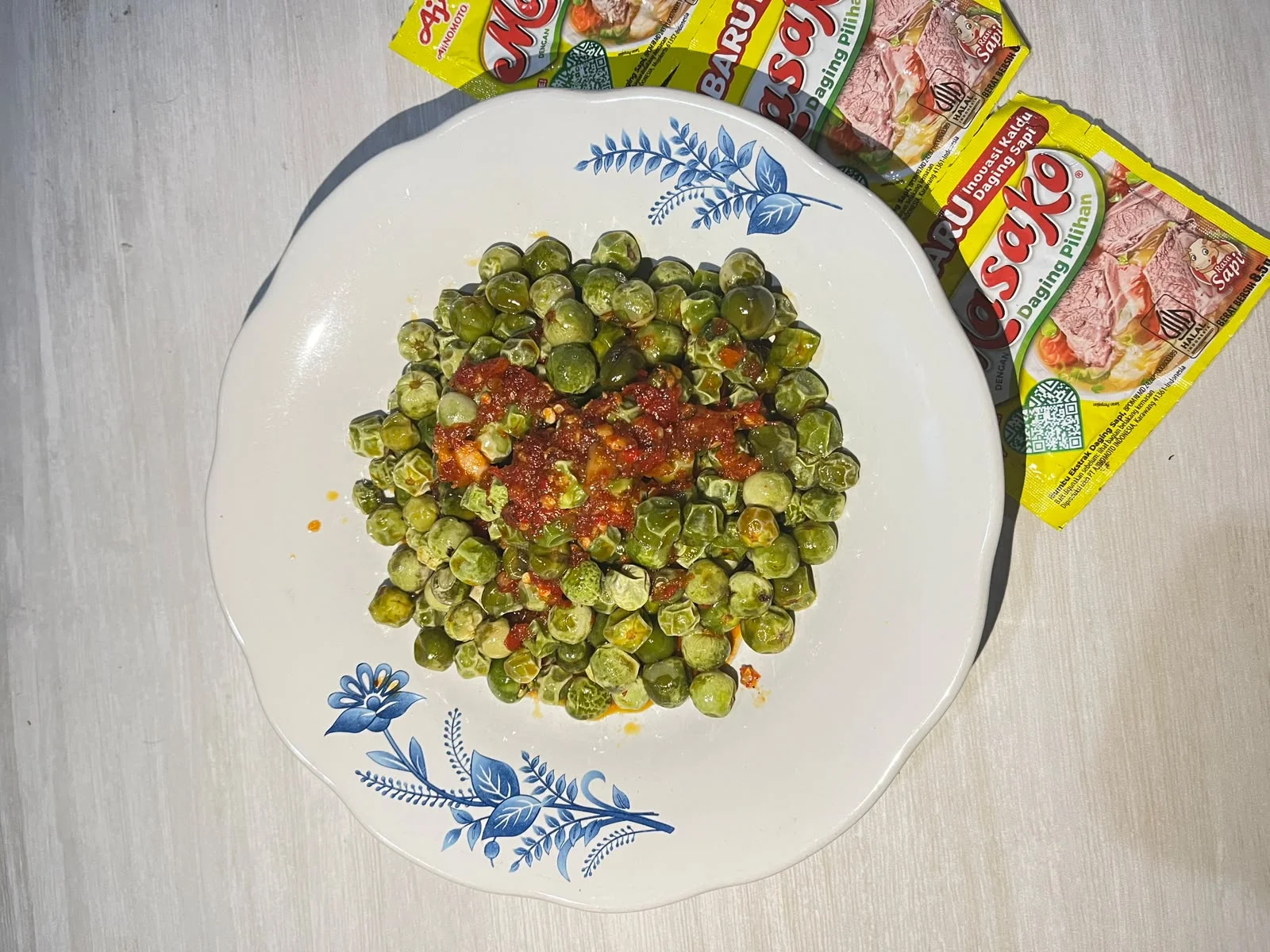 Sambal rimbang ala Masako