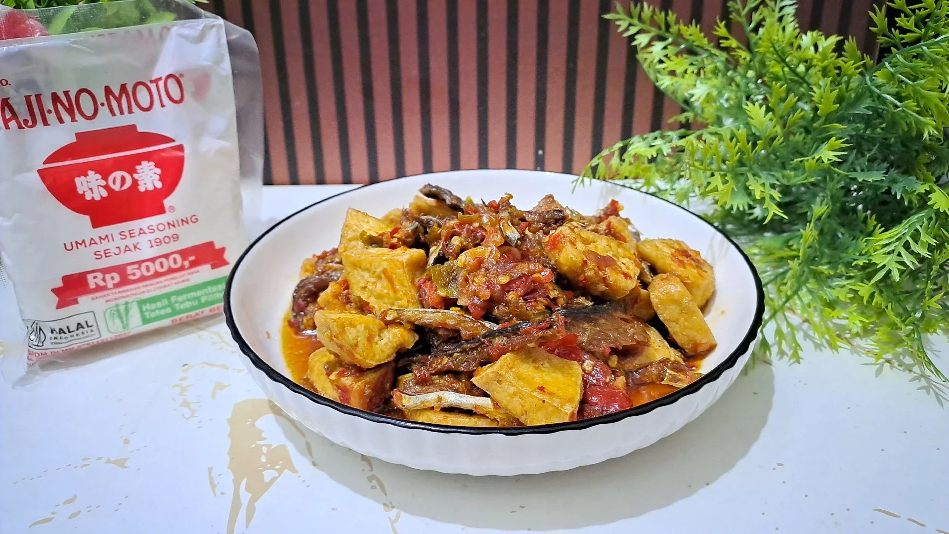 Sambal Tahu Ikan Asin