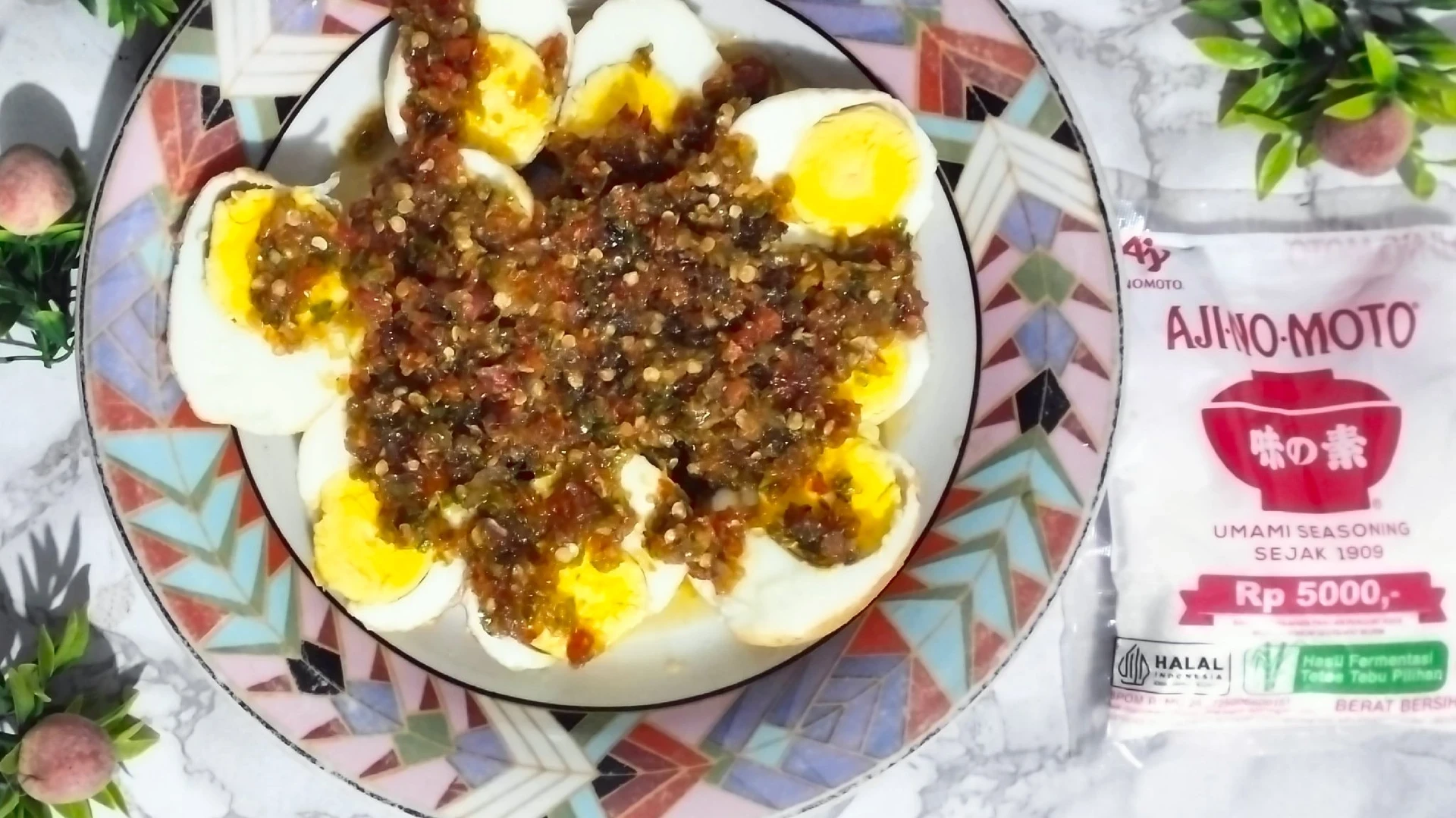 Sambal Telur ala Ajinomoto 